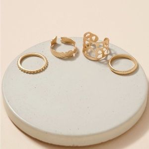 5/$25 Misc Bundle Deal - Roman Metal Rings Set